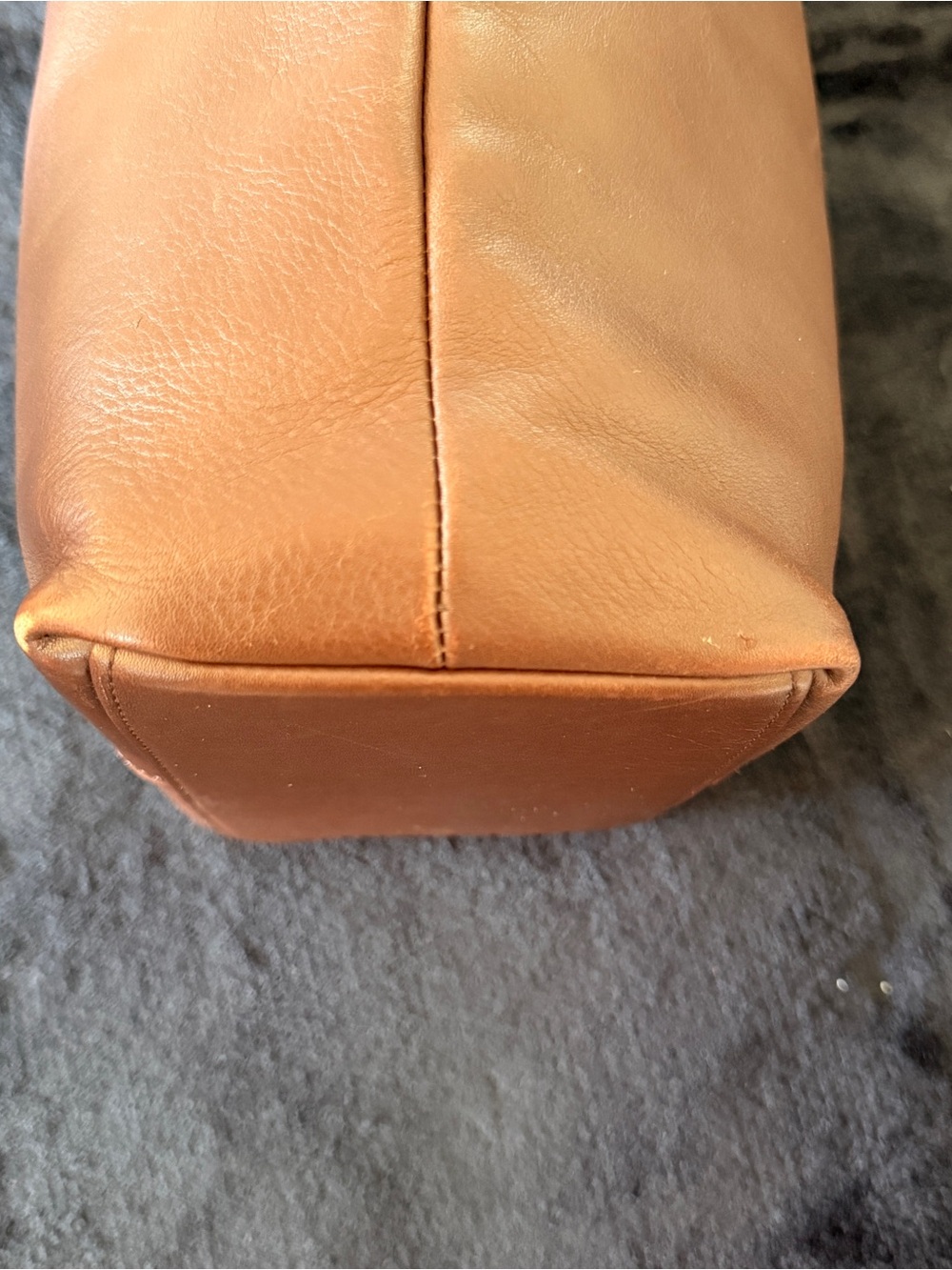 Coach 1996 Vintage Mahogany Lunch Tote Leather Shoulder Bag - Picture 10 of 12